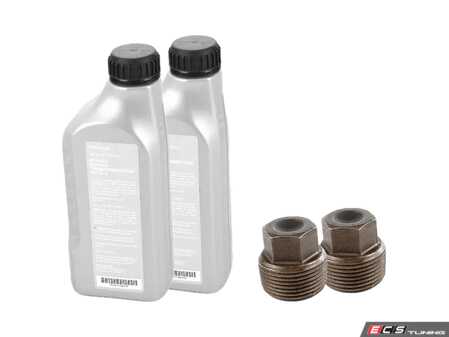 ES#4820270 - z3mmtsKT - Manual Transmission Service Kit - Includes the fluid and plugs needed to replace your manual transmission's fluid - Genuine BMW - BMW