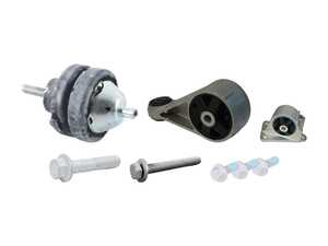 ES#4350147 - 22116756406KT6 - Drivetrain Mount Kit - Simple - Complete engine / drivetrain mount replacement kit - Assembled By ECS - MINI