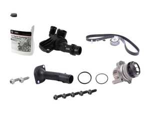 ES#5388394 - 050121113cwtKT - Water Pump / Thermostat Kit - Includes everything you need to replace your water pump and thermostat. - Genuine Volkswagen Audi - Volkswagen