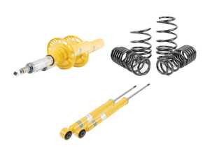 ES#2771417 - 29162-8KT - H&R Sport Spring & Bilstein Sport Shocks Combo - Perfect combination of handing & ride quality. 1.3"F & 1.2"R lowering - Assembled By ECS - Volkswagen