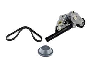 ES#4265354 - 038903137JKT1 -  Accessory Belt Kit - Includes accessory belt, tensioner, idler pulley and hardware - Assembled By ECS - Volkswagen