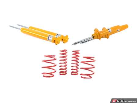 ES#3659089 - 28891-2kt2 - Performance Suspension Cup Kit - Sport - Featuring Koni Yellow shocks with H&R Springs - Assembled By ECS - BMW