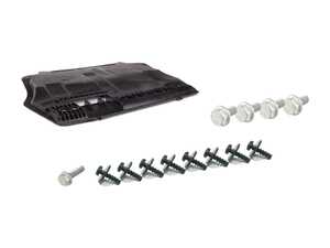 ES#2731660 - 5K0825901CKT - Front Belly Pan Kit - Includes a new belly pan with installation hardware - Genuine European Volkswagen Audi - Audi