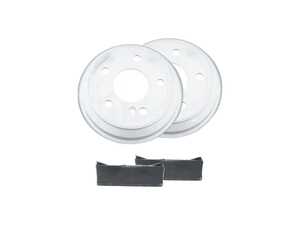 ES#2795982 - 2204230112KT2 - Rear Brake Rotors - Pair - Does not include new rotor securing screws - Zimmermann - Mercedes Benz