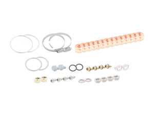 ES#2581097 - 99312311750KT - ECS 993TT Turbocharger Installation Kit - All hardware required to install replacement or upgraded turbochargers - Genuine Porsche - Porsche