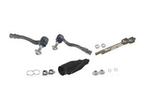 ES#4785766 - 8W0423812CKT - Tie Rod Replacement Kit - Both - Everything you need to replace both steering tie rods featuring Meyle inner and outer rods - Assembled By ECS - Audi