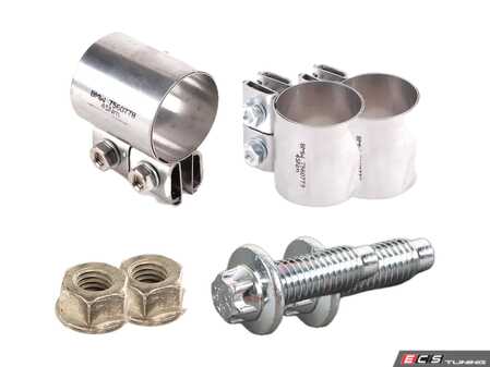 ES#2586284 - E92RMUFFINSKT - Rear Muffler Installation Kit - Everything you need to install both rear mufflers - Genuine BMW - BMW