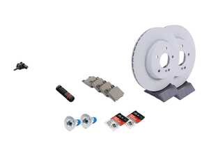 ES#2770741 - 2104230812KT6 - Rear Brake Service Kit - Featuring Genuine Mercedes-Benz Rotors And Pads - Genuine Mercedes Benz - Mercedes Benz