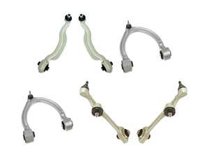 ES#4662428 - 22133063111KT - Front Control Arm Kit - Featuring Comprehensive Hamburg-Technic Front Control Arm Kit - Assembled By ECS - Mercedes Benz