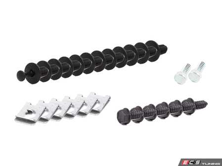 ES#2763110 - 000000000542KT - Front Fender Liner Hardware Kit - All the hardware needed to install all left and right front fender liners - Genuine Mercedes Benz - Mercedes Benz