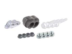 ES#2765554 - 4D0411327GAKT3 - Front Sway Bar Installation Kit - Sedan - Everything you need to install a new front sway bar quickly and easily - Assembled By ECS - Volkswagen
