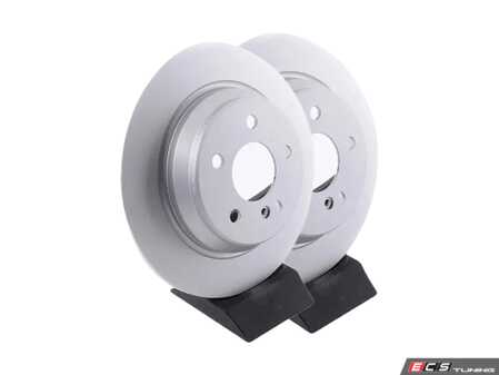 ES#2795981 - 2204230112KT1 - Rear Brake Rotors - Pair - Does not include new rotor securing screws - Meyle - Mercedes Benz