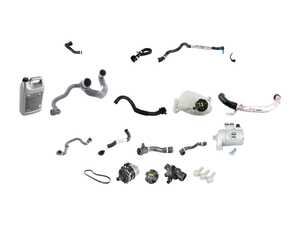 ES#4845718 - F30335CSRL2KT - Cooling System Refresh Kit - Level 2 - A more advanced refresh kit - with primary cooling system hoses and an accessory belt - Assembled By ECS - BMW