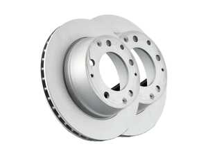 ES#2549822 - 91135204108KT - Rear Brake Rotors - Pair 11.4" (290mm) - Rear axle fitment - Both left and right - Zimmermann - Porsche