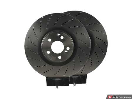 ES#4643291 - 0004212012KT4 - Front Brake Rotors - Pair (360x36) - Does not include new rotor securing screws - Brembo - Mercedes Benz