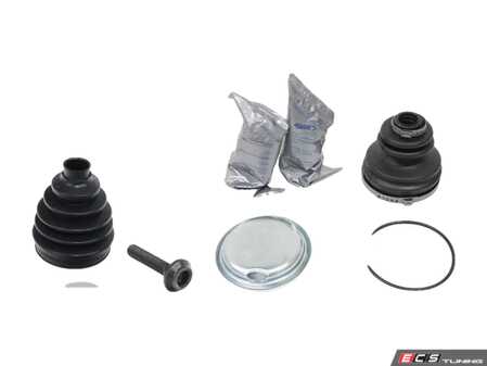 ES#2586523 - 4B0498201AWMKT - Front CV Joint Refresh Kits - Complete refresh kit including hardware, boots, clamps, and grease - Genuine Volkswagen Audi - Audi