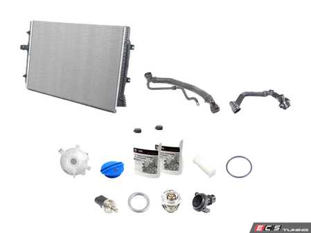 ES#2966595 - 5C0122101AAKT3 - Cooling System Refresh Kit - Level 2 - This comprehensive kit eliminates weak spots in your cooling system - Genuine Volkswagen Audi - Volkswagen