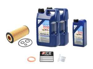 ES#2804260 - 2751800009KT - M279 V12 Liqui Moly Leichtlauf High Tech Oil Service Kit (5w-40) - Includes MANN filter and Liqui Moly Leichtlauf High Tech MB 229.5 Spec oil - Assembled By ECS - Mercedes Benz