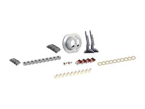 ES#2597618 - 477405083AOEKT1 - Front & Rear Brake Service Kit - Featuring Sebro rotors and Mintex brake pads - Assembled By ECS - Porsche