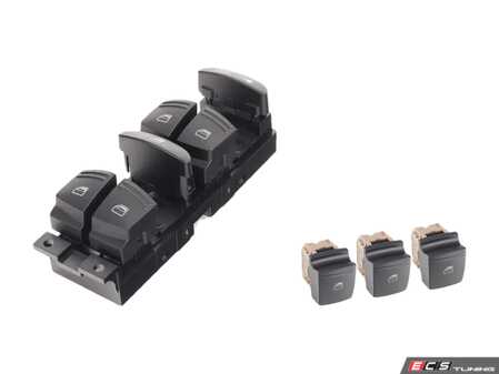 ES#2828639 - 955613162026N3KT - Power Window Switch Kit  - Complete 4 door window switch kit - Genuine Porsche - Porsche
