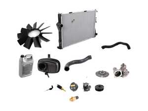 ES#2594513 - 11510393340KT - ECS Cooling System Refresh Kit - Level 2 - A more advanced cooling refresh kit - with OEM components - Genuine BMW - BMW
