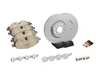 ES#3543544 - 5qd698151FKT1 - Front Brake Service Kit (312x25) - Featuring ECS V5 rotors and ECS DD23 ceramic pads. - Assembled By ECS - Volkswagen