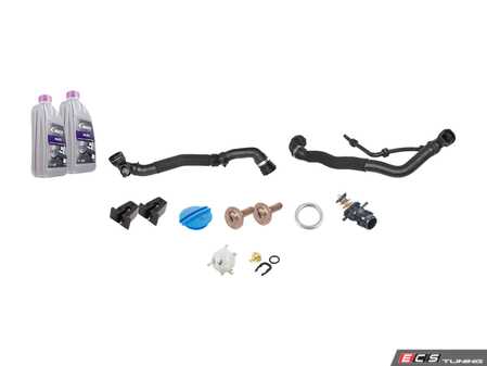 ES#3691147 - 3c0122051ktKT - Cooling System Refresh Kit - Level 1 - This entry level kit covers the most common failures in the cooling system - Assembled By ECS - Volkswagen