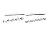 ES#4642573 - 51137331935KT - Roof Railing Install Kit - F55  - Require to drill and mount hardware to the roof top in order to add the factory roof rack base bars - Genuine MINI - MINI
