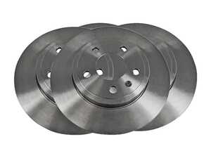 ES#3536507 - 8e0615601mKT8 - Rear Brake Rotors - Pair (288x12) - Restore the stopping power in your vehicle - Vaico - Audi