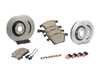 ES#3184289 - 8E0615301TKT99 - Front & Rear Premuim Brake Service Kit - Featuring Brembo rotors and ECS DD23 Ceramic brake pads - Assembled By ECS - Audi