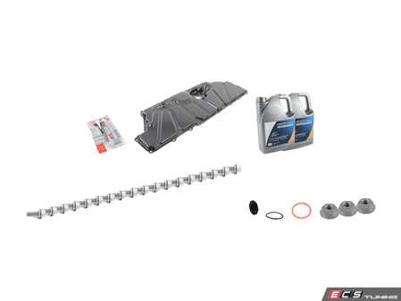 ES#2731941 - 079103602BGKT - Oil Pan Replacement Kit - Everything required to replace your leaking pan, including the oil change - Assembled By ECS - Audi