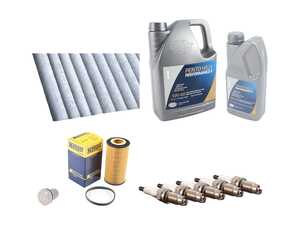 ES#2996970 - 06D115562KT17 - 40k Service Kit  - Featuring Pentosin high performance synthetic engine oil and Denso copper electrode spark plugs - Assembled By ECS - Volkswagen