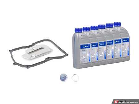 ES#2804535 - 09G325429KT3 -  6-Speed Automatic Transmission Service Kit - Without Service Tool - Includes Meyle trans fluid, filter, drain plug with new seal and a pan gasket for a complete service. - Assembled By ECS - Audi Volkswagen