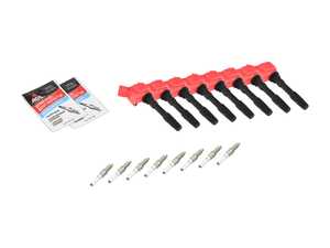ES#4304870 - 0p29056012KT - Ignition Service Kit  - Everything you need to service your ignition system including OEM spark plugs and red top ignition coils - Assembled By ECS - Audi