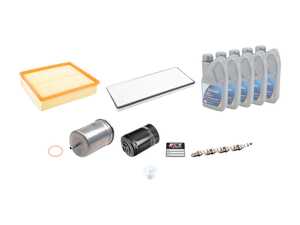 ES#2681130 - 1H0201511AKT5 - 40k Service Kit - Large Size Oil Filter - Everything you need to perform the recommended 40k mile service - Assembled By ECS - Audi