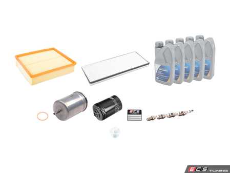 ES#2681130 - 1H0201511AKT5 - 40k Service Kit - Large Size Oil Filter - Everything you need to perform the recommended 40k mile service - Assembled By ECS - Audi