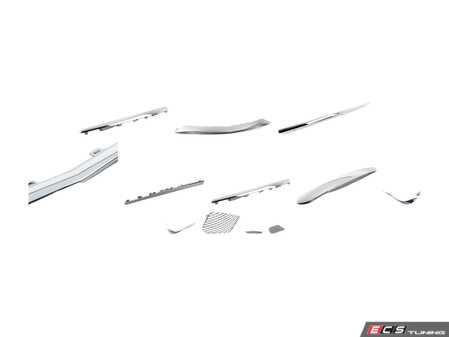 ES#2998910 - s65extconvKT - S65 AMG Exterior Conversion Kit - Upgrade your S63 AMG grilles and exterior trim to S65 AMG styling! - Genuine Mercedes Benz - Mercedes Benz