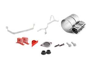 ES#3135666 - 18207546980KT - Exhaust Muffler Clamp Kit - Right - All in one kit to replace your upper and lower clamp - Genuine MINI - MINI