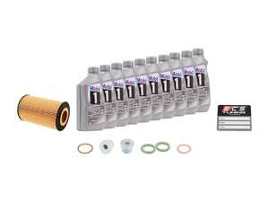 ES#4766044 - 0001803009KT12 - M159 SLS AMG Genuine Oil Service Kit (0w-40) - Includes Genuine filter and Genuine AMG MB 229.5 Spec oil - Genuine Mercedes Benz - Mercedes Benz