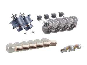 ES#2765793 - N10320102KT9 - Bulb Refresh Kit - Replace all of the bulbs in your headlights and tail lights - Genuine Volkswagen Audi - Volkswagen