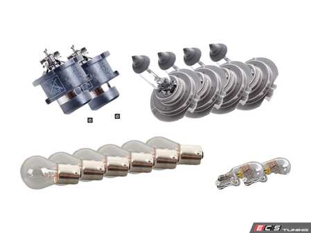 ES#2765793 - N10320102KT9 - Bulb Refresh Kit - Replace all of the bulbs in your headlights and tail lights - Genuine Volkswagen Audi - Volkswagen