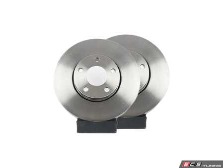 ES#3536544 - 8E0615301QKT13 - Front Brake Rotors - Pair (288x25) - Restore the stopping power in your vehicle - Vaico - Audi Volkswagen