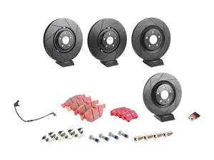 Performance Front And Rear Brake Service Kit 