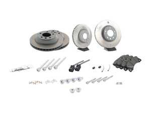 ES#4656982 - 95835140301KT5 - Front & Rear Brake Service Kit - Featuring Genuine Porsche rotors, and Genuine Porsche pads - Genuine Porsche - Porsche