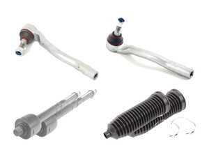 ES#4846366 - 1643301103KT - Steering Tie Rod Refresh Kit - Featuring Lemforder Inner & Outer Tie Rods with steering rack boots. - Lemforder - Mercedes Benz