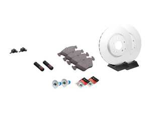 ES#2771401 - 0034202920KT11 - Front Brake Service Kit - Featuring ATE Rotors And ATE Pads - Assembled By ECS - Mercedes Benz