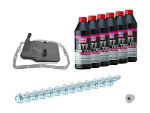 ES#4350055 - 24117518741KT2 - Automatic Transmission Filter - CVT Service Kit GACVT16Z - All in one kit to change fluid on the CVT transmission made by Hengst - Assembled By ECS - MINI