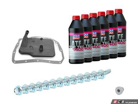 ES#4350055 - 24117518741KT2 - Automatic Transmission Filter - CVT Service Kit GACVT16Z - All in one kit to change fluid on the CVT transmission made by Hengst - Assembled By ECS - MINI