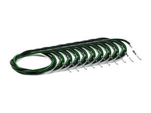 ES#2598095 - 61130007453KT - Circular Contact With Wire Lead - Pack Of 10 - 1.0 - 2.5mm - Genuine BMW - BMW