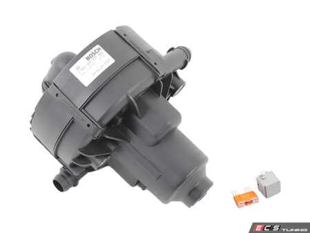 ES#4905624 - 0001405185KT - Basic Secondary Air Pump Kit - Includes Bosch secondary air pump, Genuine pump relay, and fuse. - Assembled By ECS - Mercedes Benz